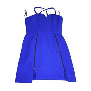 Adelyn Rae Midi Dress Medium New with tags Cobalt Blue